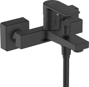 Смеситель для ванной Hansgrohe Vernis Shape 71450670 матово-черный