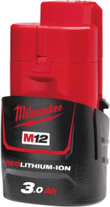Аккумулятор Milwaukee M12 B3 4932451388 12В 3А·ч