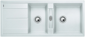 Кухонная мойка Blanco Metra 8 S Silgranit PuraDur 513064, белый