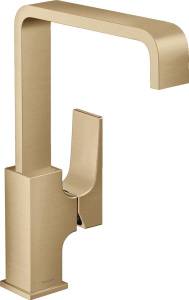 Смеситель для раковины Hansgrohe 230 Metropol 32511140, матовая бронза