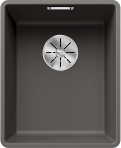 Кухонная мойка Blanco Subline 320-F Silgranit 527342, вулканический серый
