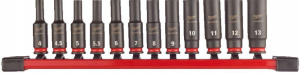 Набор ударных торцевых головок Milwaukee 1/4" 4932480453