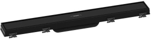 Внешний сливной элемент Hansgrohe RainDrain Match 60см 56036670, матовый черный