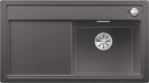 Кухонная мойка Blanco Zenar 5 S с деревянной доской 523899, серый камень