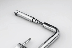 Кухонный кран Franke Active L pull out spray 115.0653.379, хром