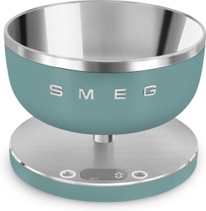 Цифровые кухонные весы Smeg KSC01EGMWW матовый изумрудный