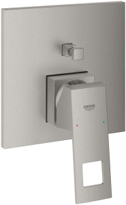 Смеситель для ванны Grohe Eurocube 24062DC0, нержавеющая сталь