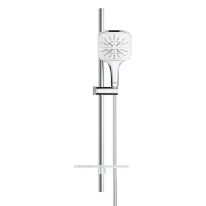 Душевой гарнитур Grohe Rainshower SmartActive 130мм Cube 26584LS0, белый