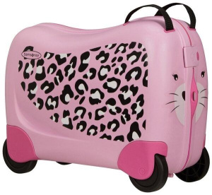 Детский чемодан-каталка Samsonite Dream Rider S 51см, леопард 109640-8717