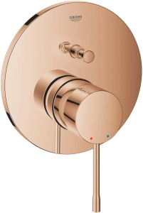 Смеситель для ванны Grohe Essence 24058DA1, розовое золото