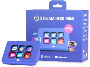 Стриминговый контроллер Elgato Stream Deck Mini Discord Edition 10GAI9931
