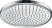 Душевая головка Hansgrohe Crometta S 240 1jet 26725000, хром