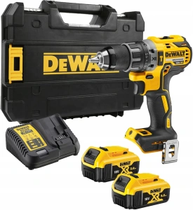 Аккумуляторная ударная дрель-шуруповерт DeWALT DCD796P2-QW, с АКБ и ЗУ