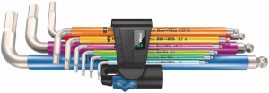 Набор шестигранных ключей Wera 3950/9 Hex-Plus, метрические