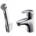 Смеситель для умывальника Hansgrohe Metris E 31170000, хром