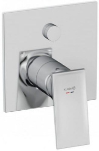 Смеситель для ванны и душа Kludi Decus 547590575, хром