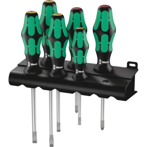 Набор отвёрток Wera Kraftform Plus Lasertip 334/6 05105650001