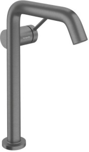 Смеситель для раковины Hansgrohe Tecturis S 73370340, шлифованный черный хром