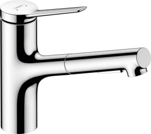 Кухонный смеситель Hansgrohe Zesis M33 150 2Jet Sbox Lite 74803000, хром