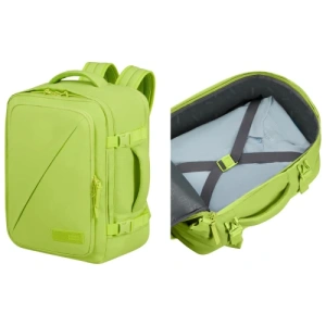 Рюкзак American Tourister Take2Cabin S/M Casual, лаймовый