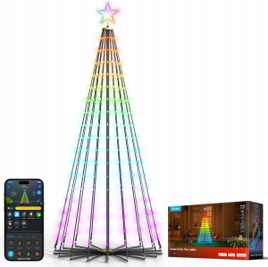 Светодиодная гирлянда Govee H6840212UK, 316 светодиодов, 1,8 м, 82 режима