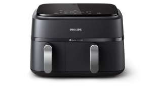 Аэрогриль Philips Ovi Dual NA351/00, черный