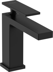 Смеситель для раковины Hansgrohe Tecturis E 110 73011670, матовый черный