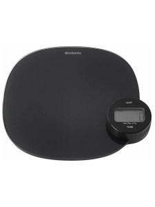 Цифровые кухонные весы, Brabantia, темно-серый, 122880