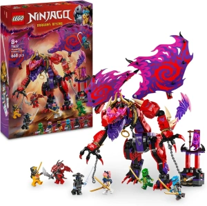 Конструктор LEGO NINJAGO 71832 Дракон хаоса Келдора