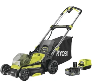Аккумуляторная газонокосилка RYOBI ONE+ с АКБ и ЗУ