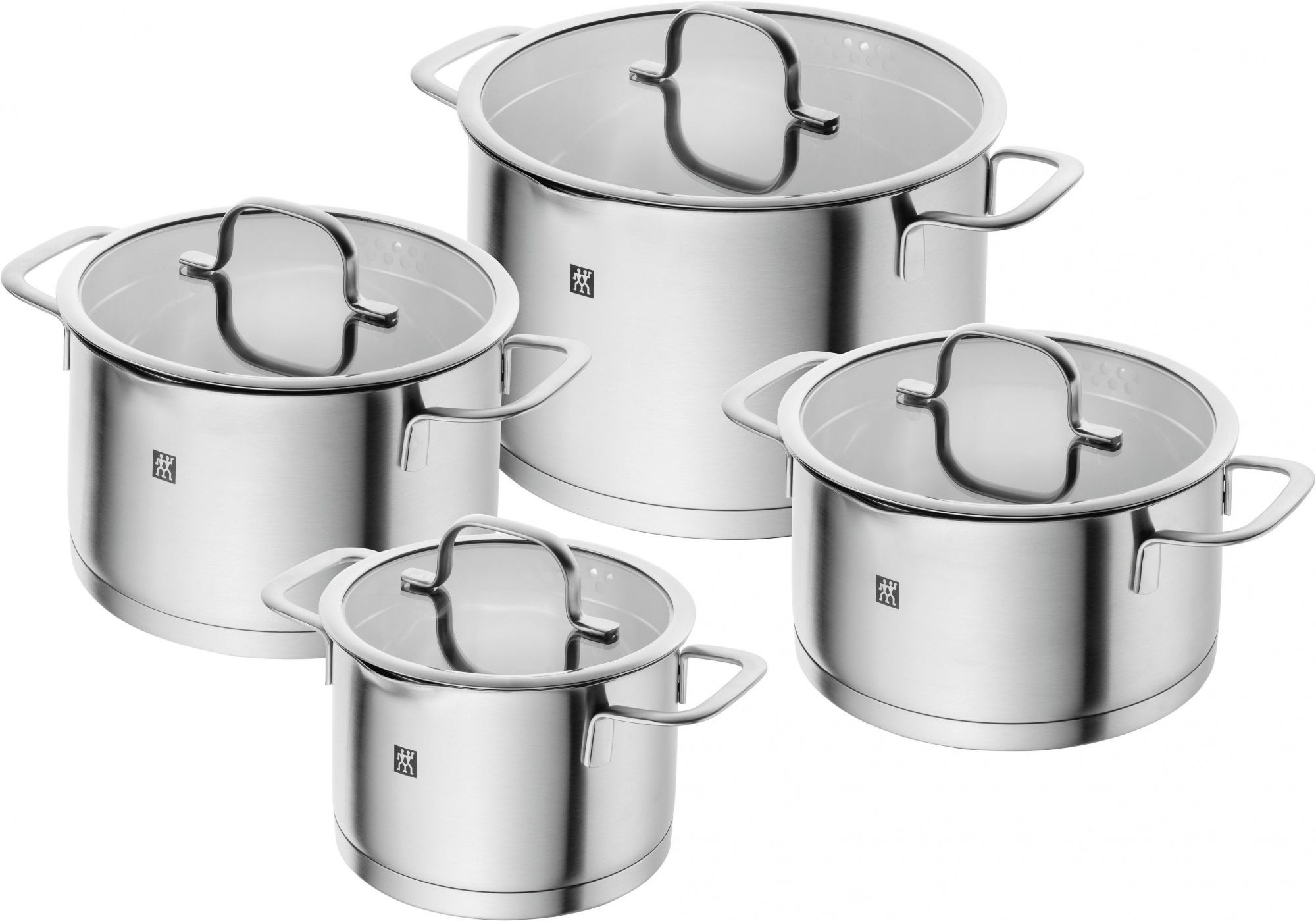 Zwilling TrueFlow набор кастрюль 4 предмета