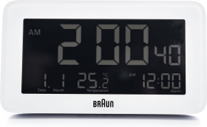 Будильник Braun BC10W DCF