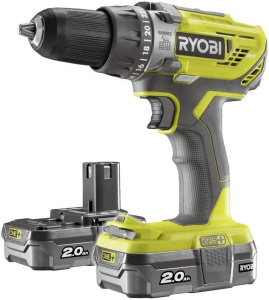 Ударная дрель RYOBI R18PD3-220S с АКБ и ЗУ