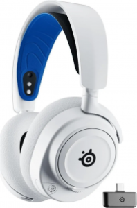 Беспроводная игровая гарнитура SteelSeries Arctis Nova 7P, белая