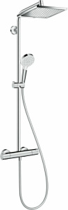 Душевая система Crometta E 240 SHP EcoSmart Hansgrohe арт. 27281000, хром