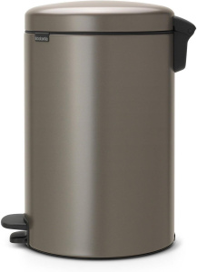 Мусорное ведро с педалью Brabantia NewIcon 114045 20л, платина