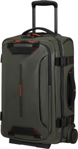 Сумка Samsonite на колесиках Ecodiver 55см, зеленая