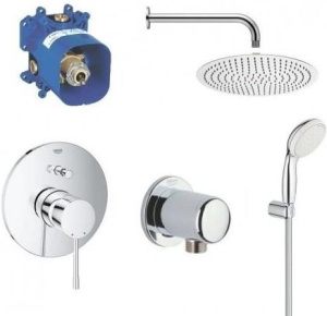 Душевой комплект Grohe Essence Slim 19285001+35501000+2760110E+28671000