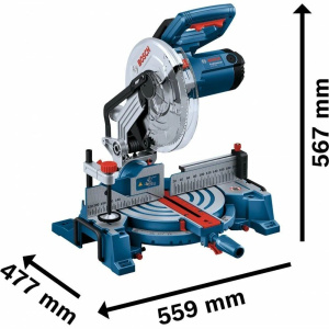 Торцовочная пила Bosch GCM 254 0601B52000
