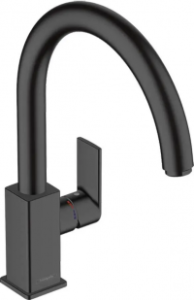 Смеситель кухни Hansgrohe Vernis Shape, черный матовый 71871670