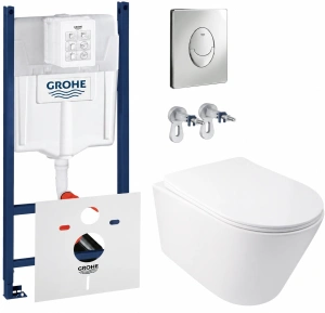 Комплект инсталляции Grohe с унитазом Imprese Tornado