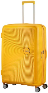 American Tourister Soundbox Большой чемодан золотисто-желтый 97л