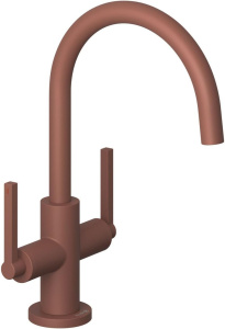 Смеситель для раковины Kludi Nova Fonte Puristic 20118O515, матовый терракотовый