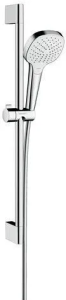Душевой набор Hansgrohe Croma Select E 26582400, белый/хром