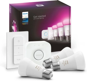 Комплект умных ламп Philips Hue White and Color Ambiance E27 Starter Kit 1100LM Bluetooth 929002468804