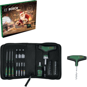 Набор инструментов Bosch Advent Calendar 2024 1600A0349X 33 предмета