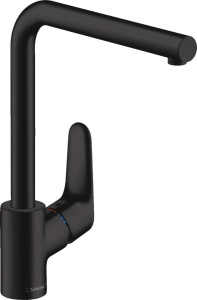 Смеситель для кухни Hansgrohe Focus DN15 31817670 матовый черный