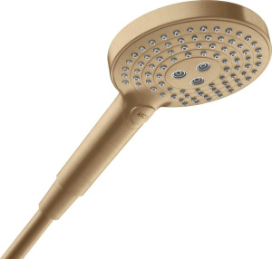 Душевая лейка Hansgrohe 120 3jet EcoSmart 26051140, матовая бронза