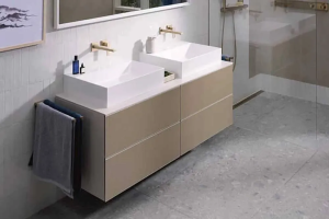 Держатель для полотенец двойной Hansgrohe AddStoris 445 мм, бронза матовая 41770140