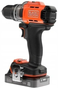 Аккумуляторная дрель-шуруповерт BLACK+DECKER BCD382D1XC с АКБ и ЗУ